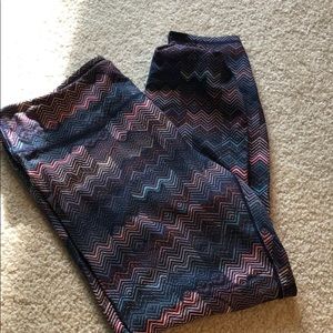 Athleta cropped yoga pants